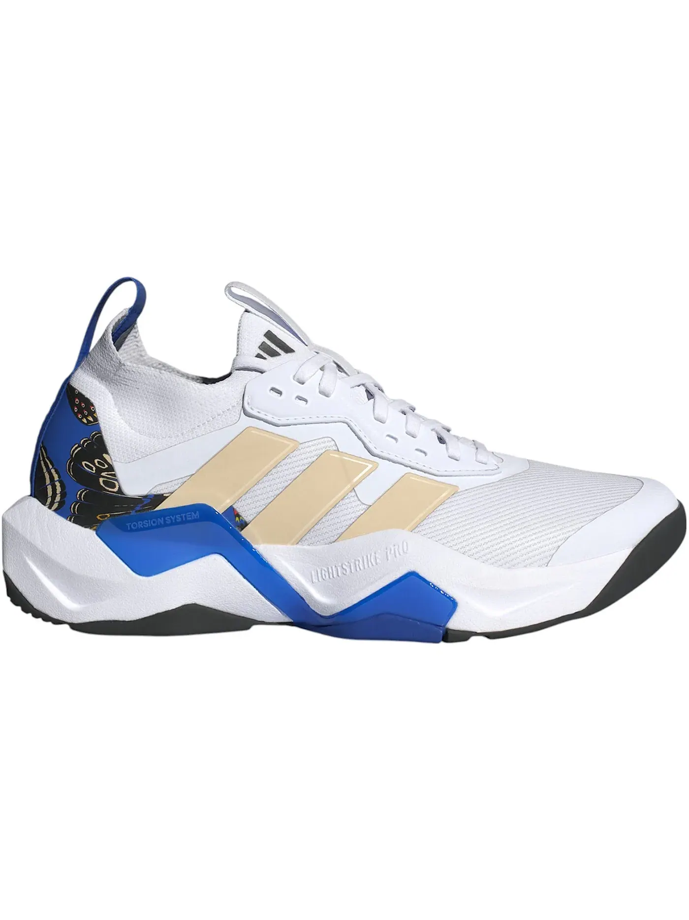 Женские кроссовки для тренировок Adidas Rapidmove ADV 2 — изображение 1 из 1, белый песочный-синий