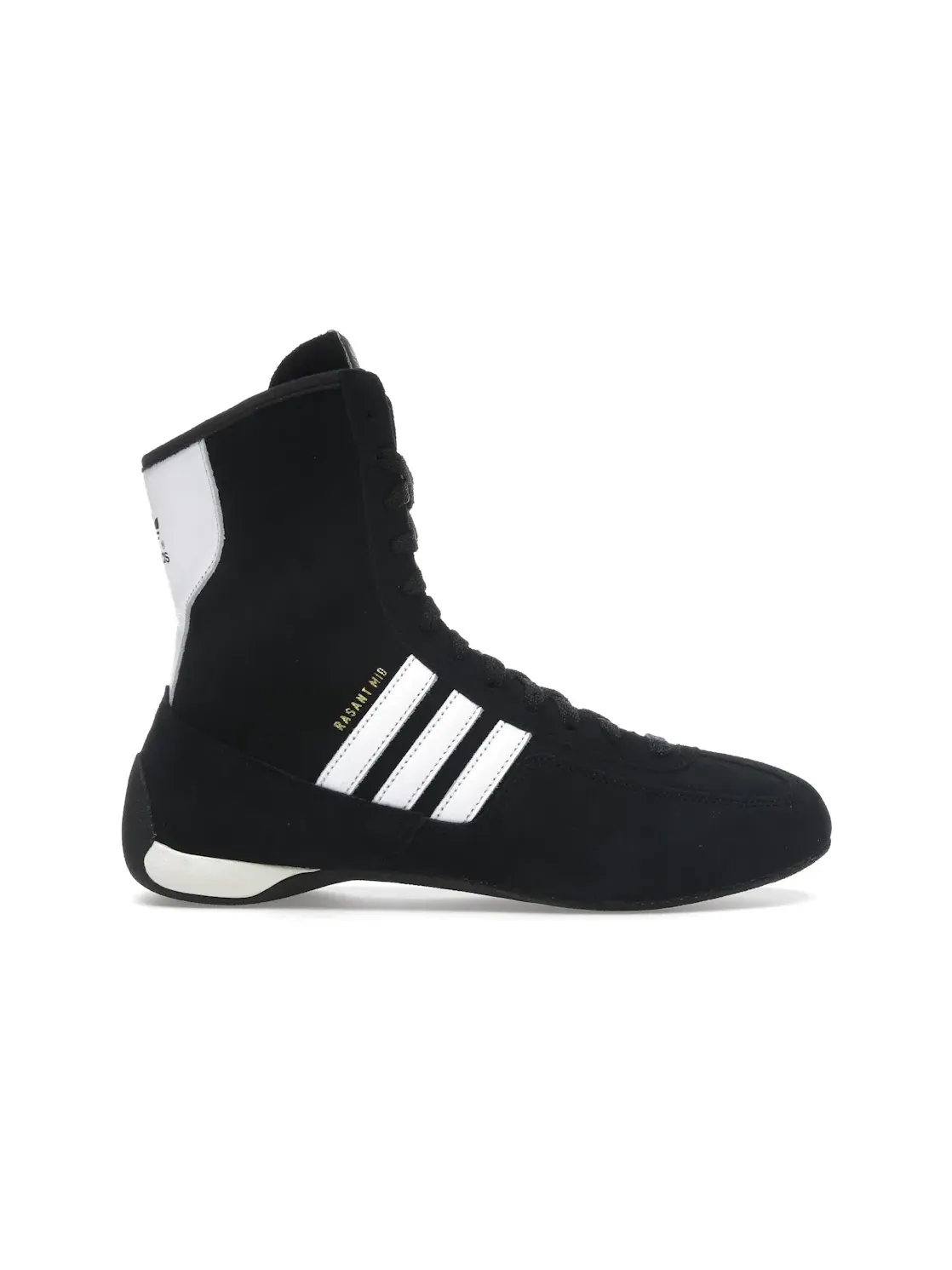 Женские кроссовки с высоким верхом Adidas Rasant Mid — изображение 1 из 4, черный/белый/белый