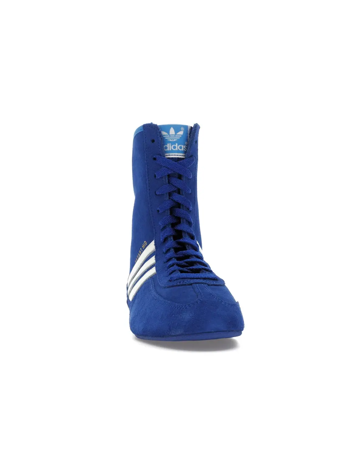 Женские кроссовки Lifestyle Rasant Mid Adidas — изображение 2 из 4, синий/белый/синий