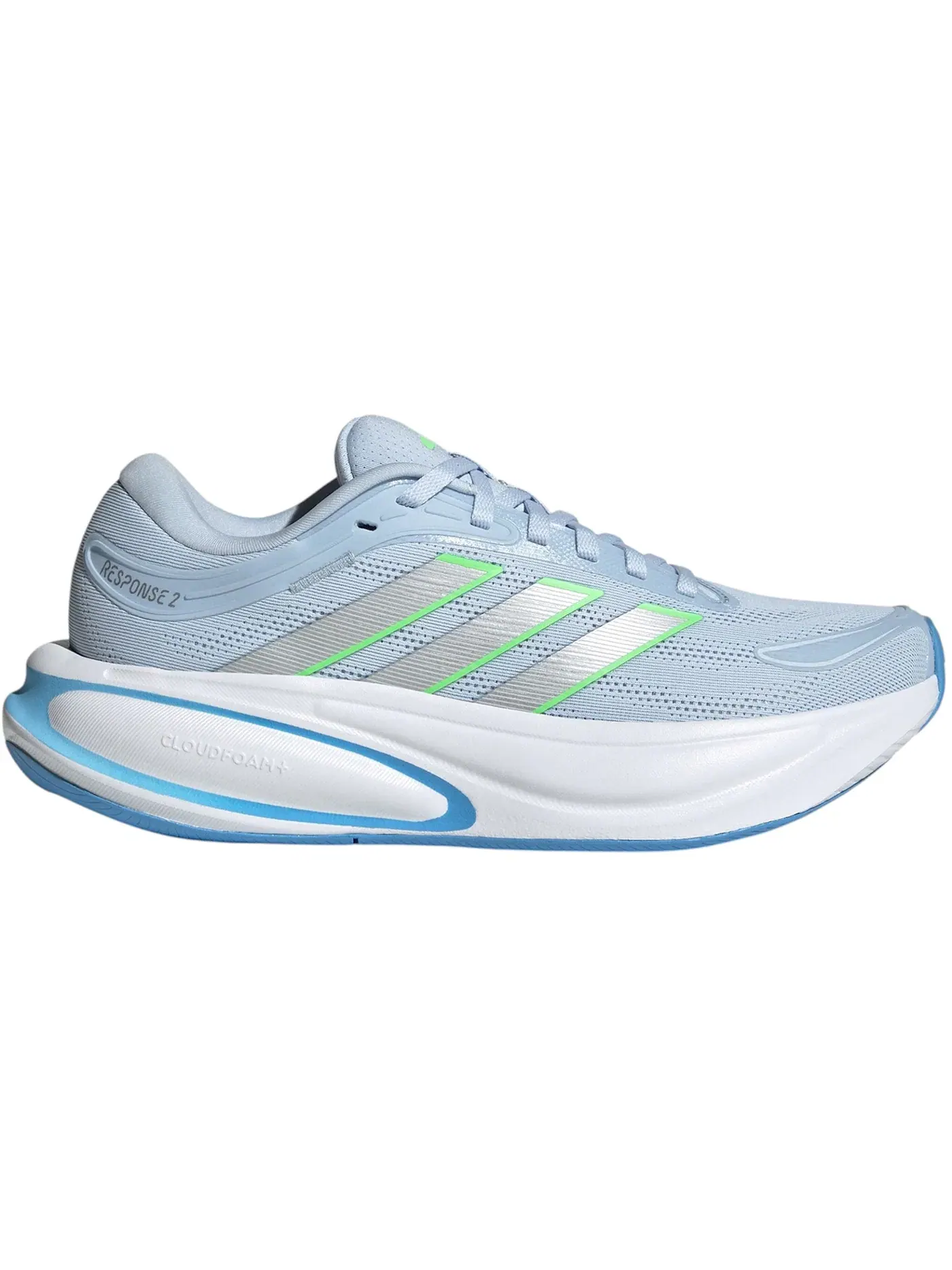 Женские кроссовки Lifestyle Adidas Response 2 — изображение 1 из 1, серебристый металлик