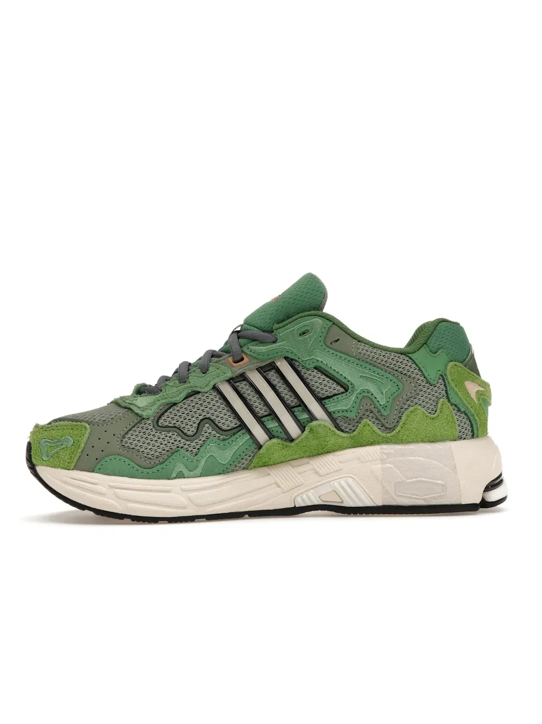 Мужские кроссовки Lifestyle Adidas Response CL Bad Bunny Boston Day — изображение 3 из 4, белый/зеленый
