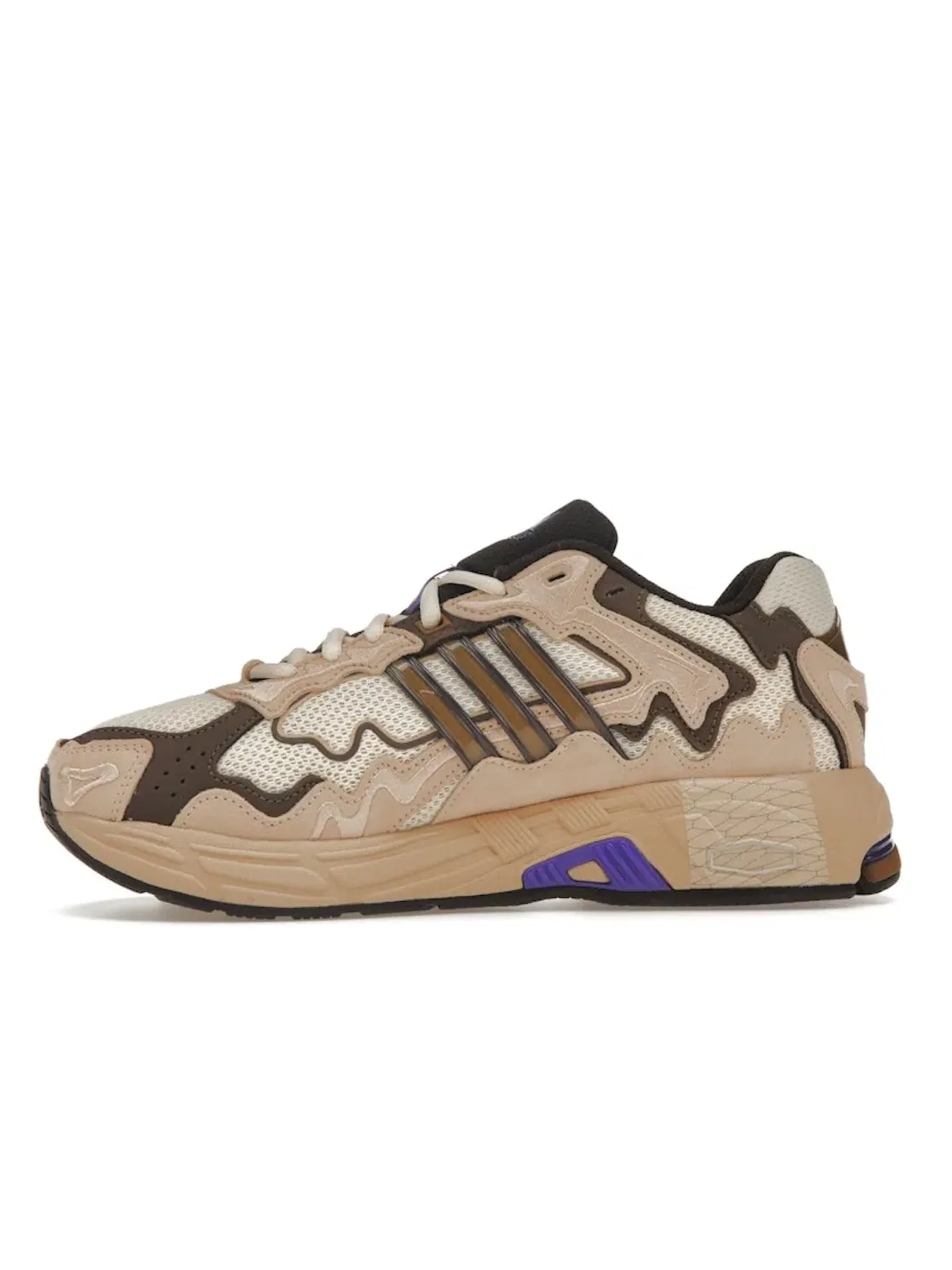 Мужские кроссовки Lifestyle с коллаборацией Bad Bunny Adidas, Ecru Tint/Bronze Strata/Earth Strata — изображение 2 из 3
