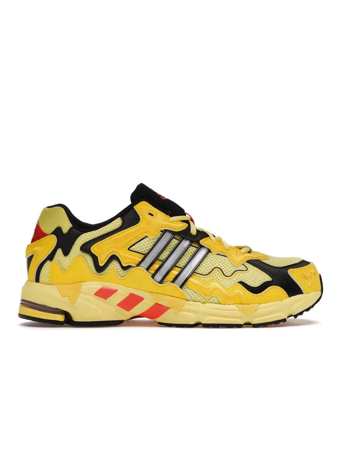Мужские кроссовки Lifestyle Adidas Response CL Bad Bunny Yellow — изображение 1 из 4, желтый/черный/оранжевый