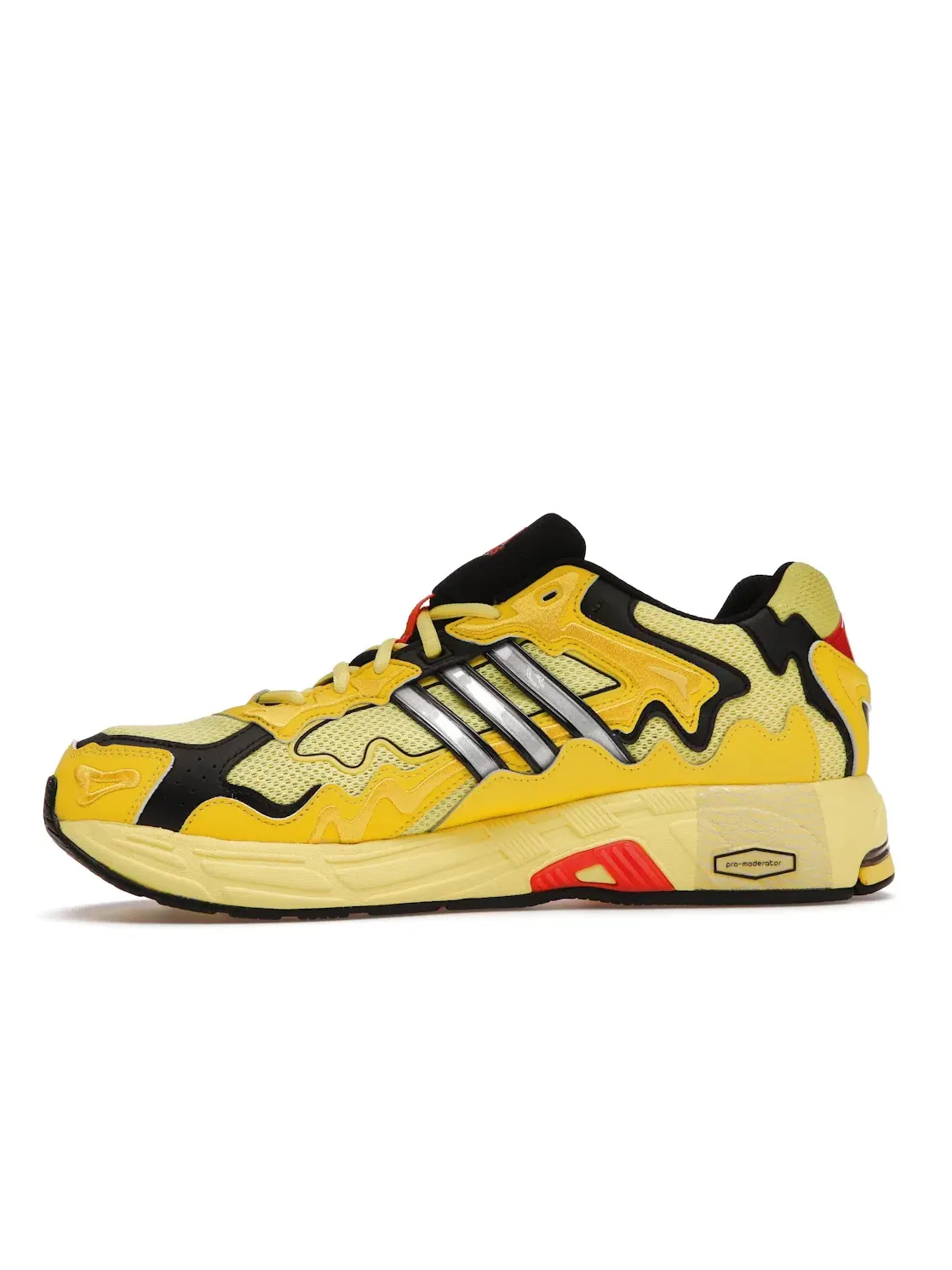 Мужские кроссовки Lifestyle Adidas Response CL Bad Bunny Yellow — изображение 3 из 4, желтый/черный/оранжевый