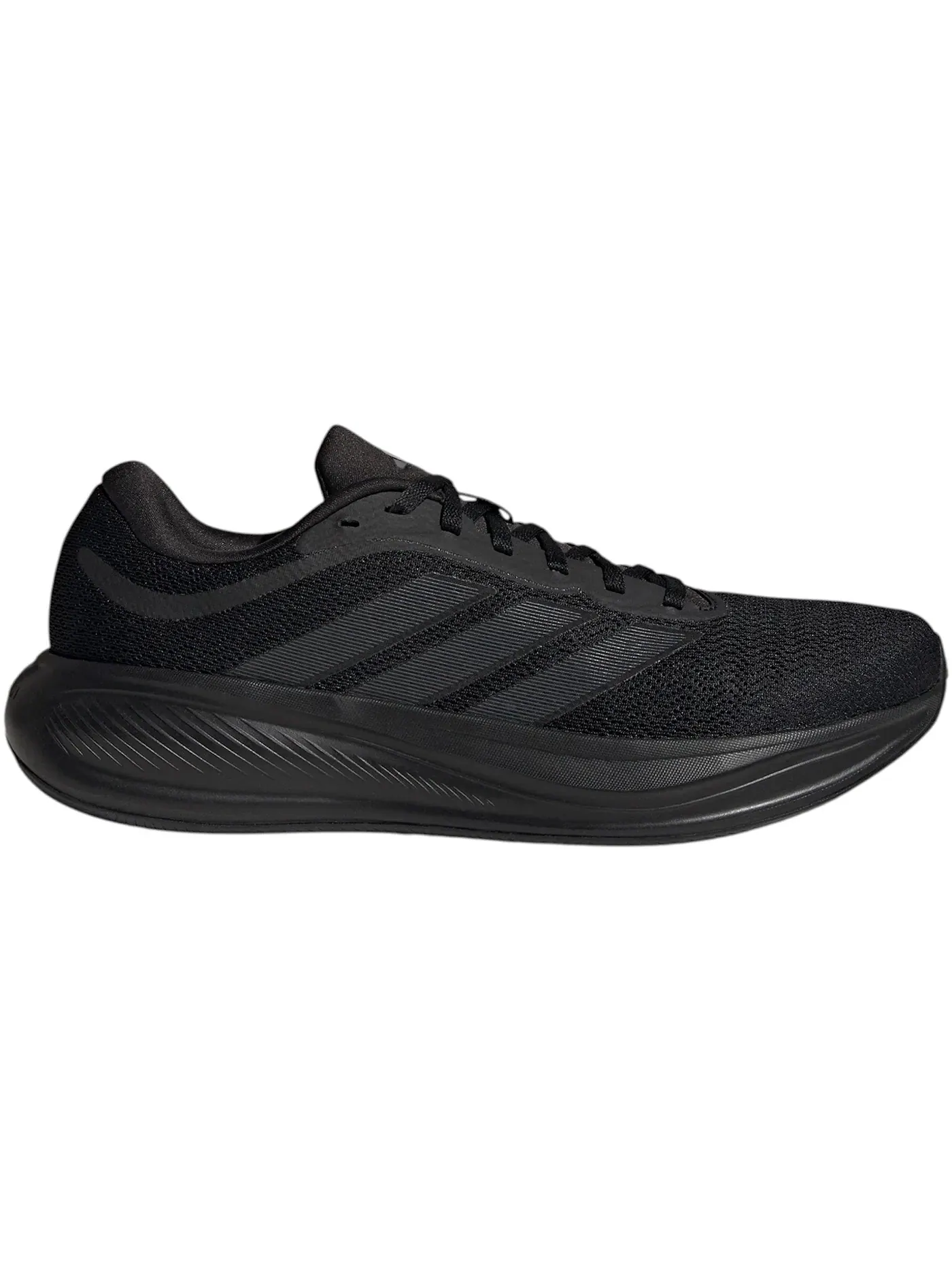 Мужские кроссовки Lifestyle с амортизацией Adidas Response Runner 2 — изображение 1 из 1, черный/черный/серый