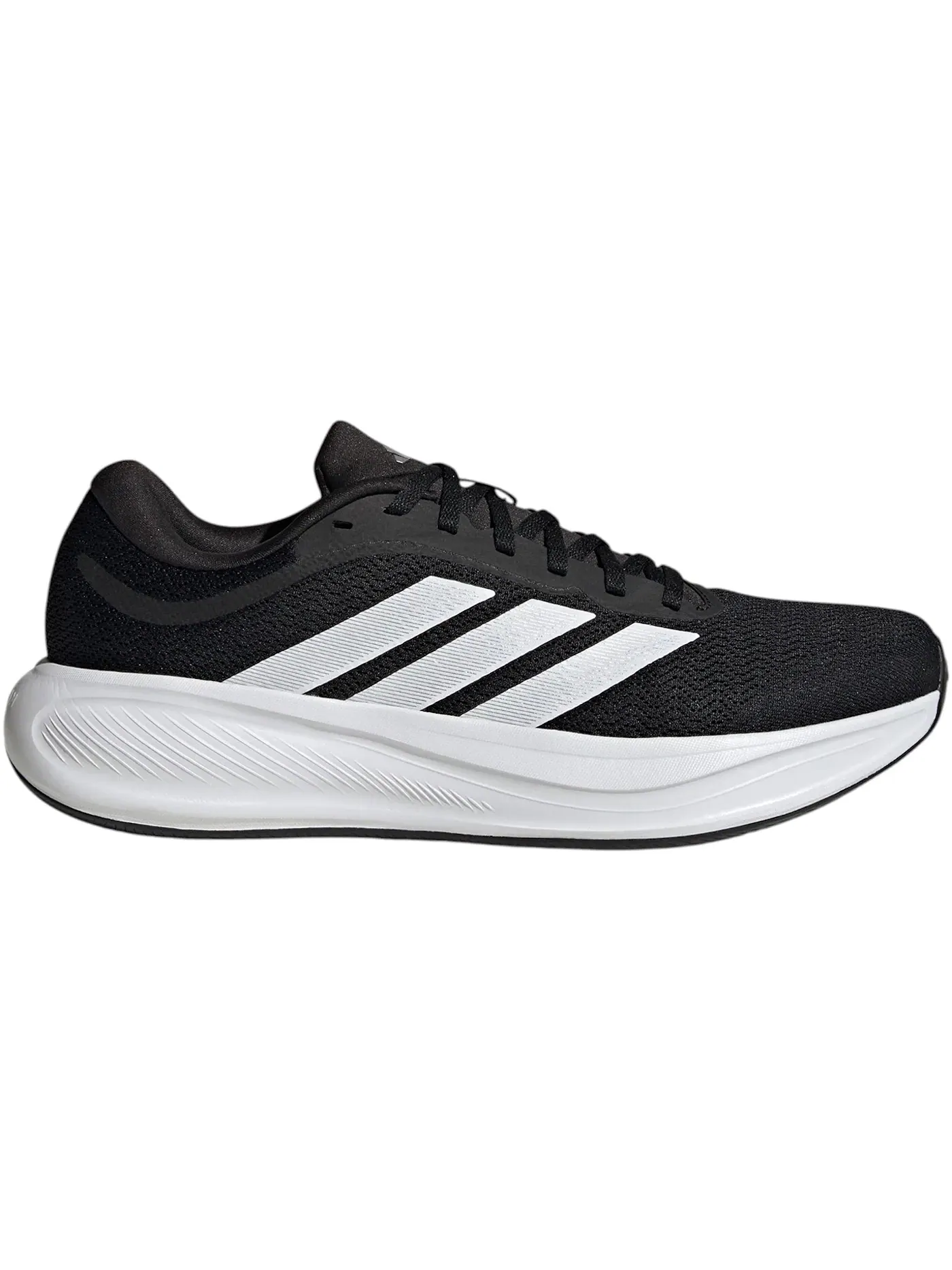 Мужские кроссовки для повседневной носки Adidas Response Runner 2 — изображение 1 из 1, черный/белый/серебристый