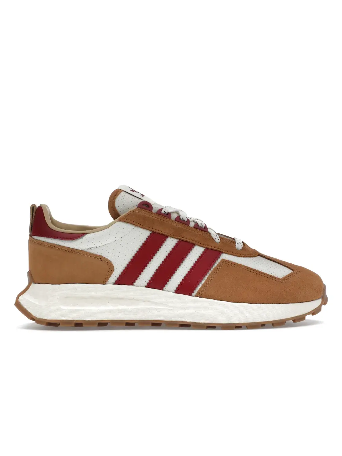 Мужские кроссовки для повседневной носки Adidas Retropy E5 — изображение 1 из 4, бордовый/белый