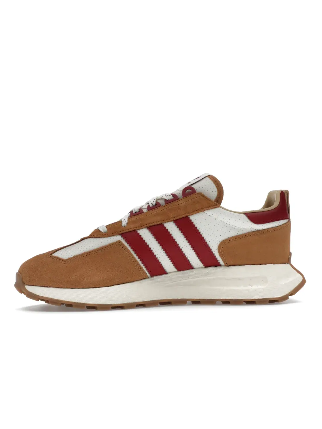 Мужские кроссовки для повседневной носки Adidas Retropy E5 — изображение 3 из 4, бордовый/белый