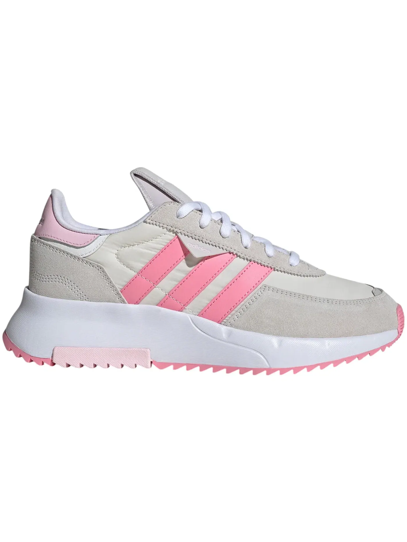 Мужские кроссовки Lifestyle Adidas Retropy F2 — изображение 1 из 1, белый/розовый/серый