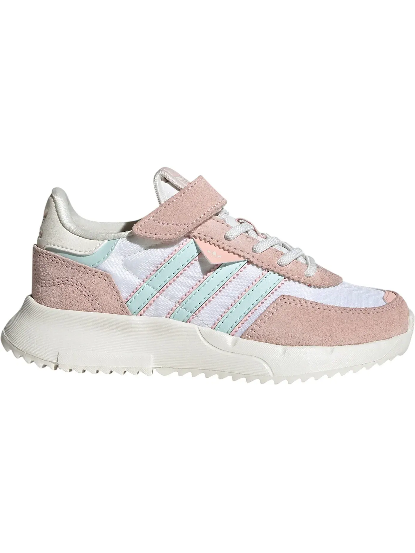 Детские кроссовки Lifestyle Adidas Retropy F2 — изображение 1 из 1, белый розовый
