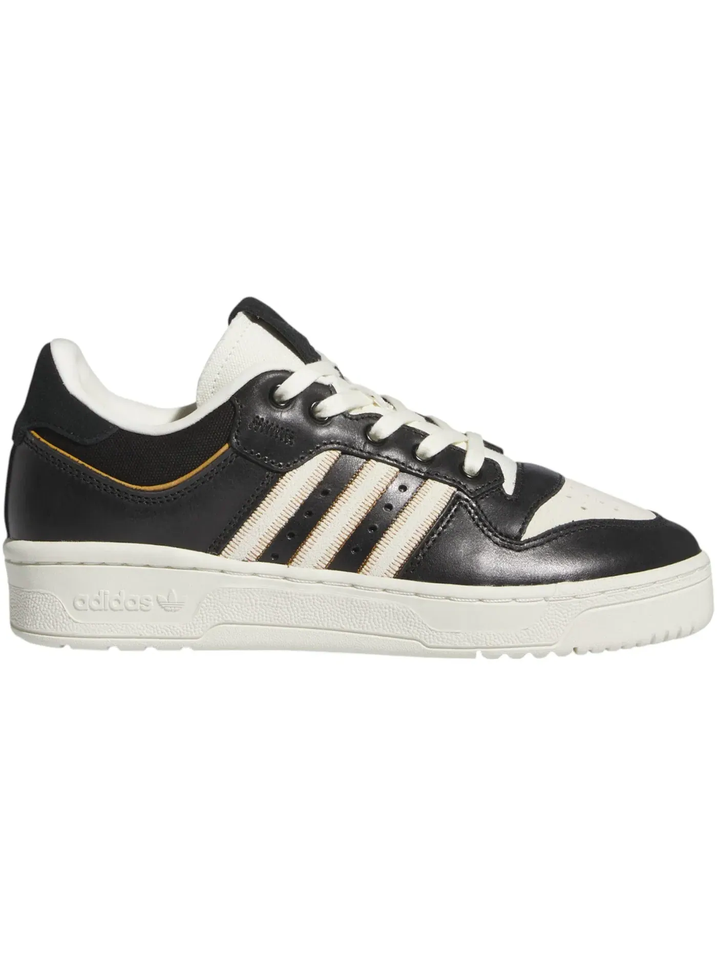 Женские кроссовки Lifestyle Adidas Rivalry 86 Low — изображение 1 из 1, черный/слоновая кость