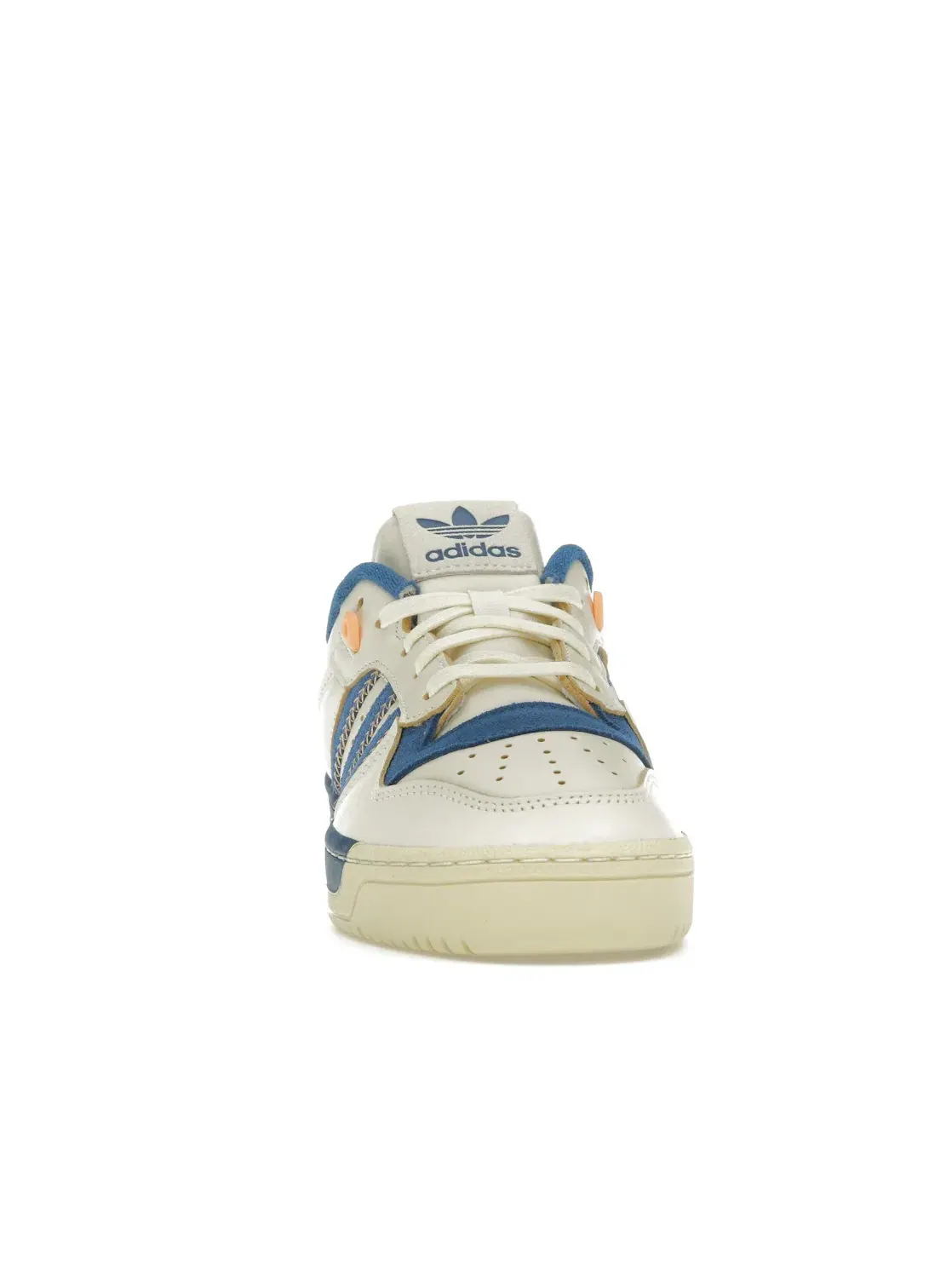 Женские кроссовки для повседневной носки Adidas Rivalry 86 Low — изображение 2 из 4, кремовый белый//желтый