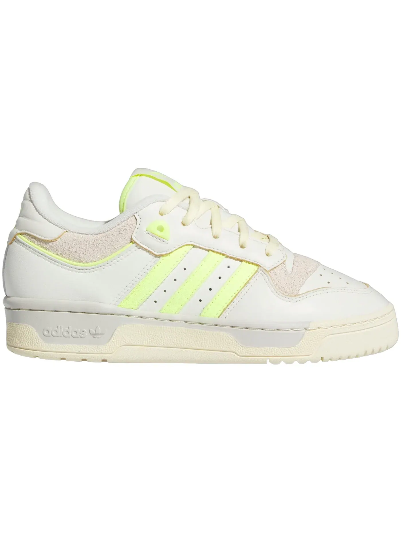 Женские кроссовки Lifestyle Adidas Rivalry 86 Low — изображение 1 из 1, слоновая кость//желтый