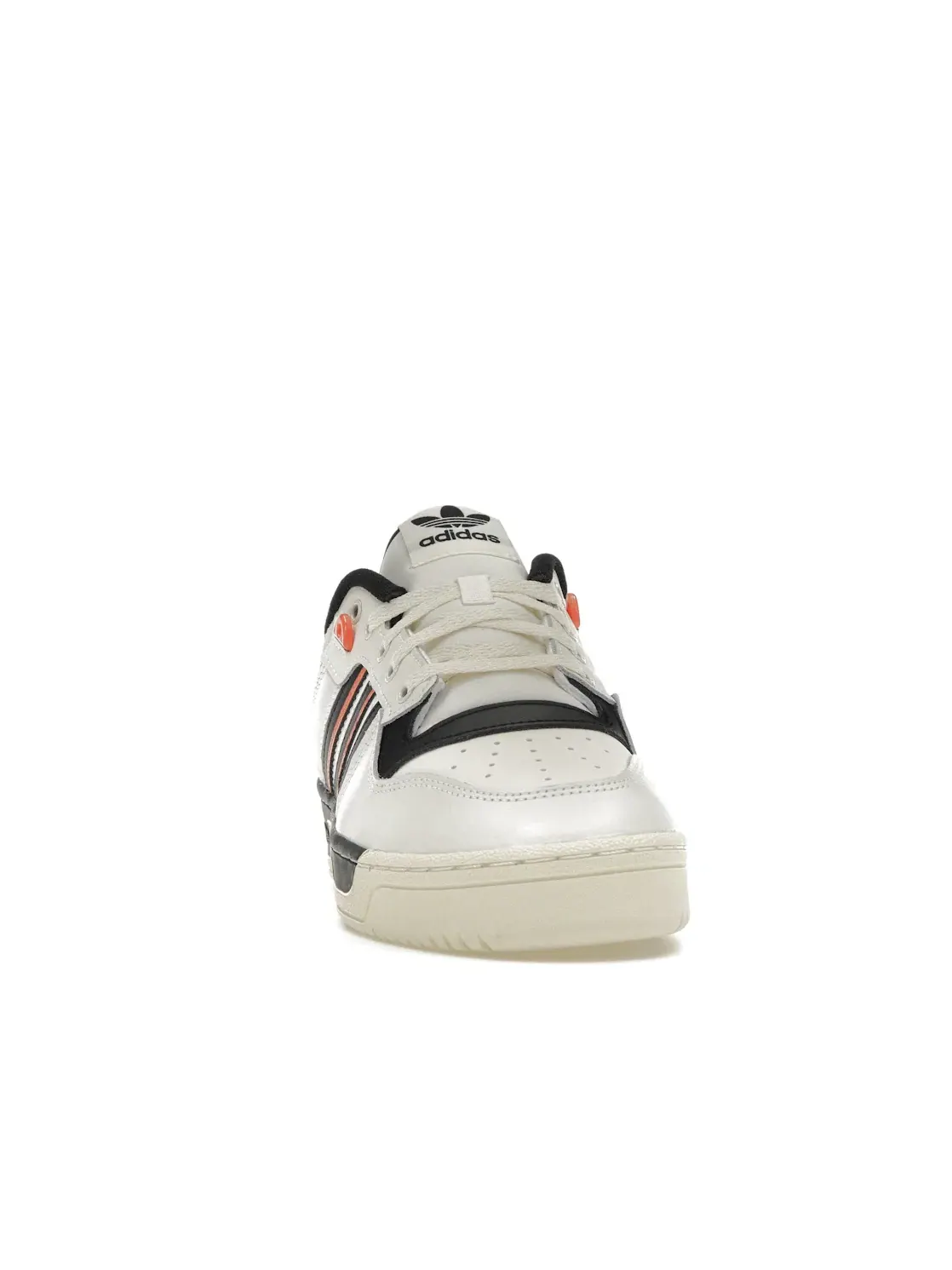 Мужские кроссовки Lifestyle Adidas Rivalry 86 Low — изображение 2 из 4, белый/черный/оранжевый