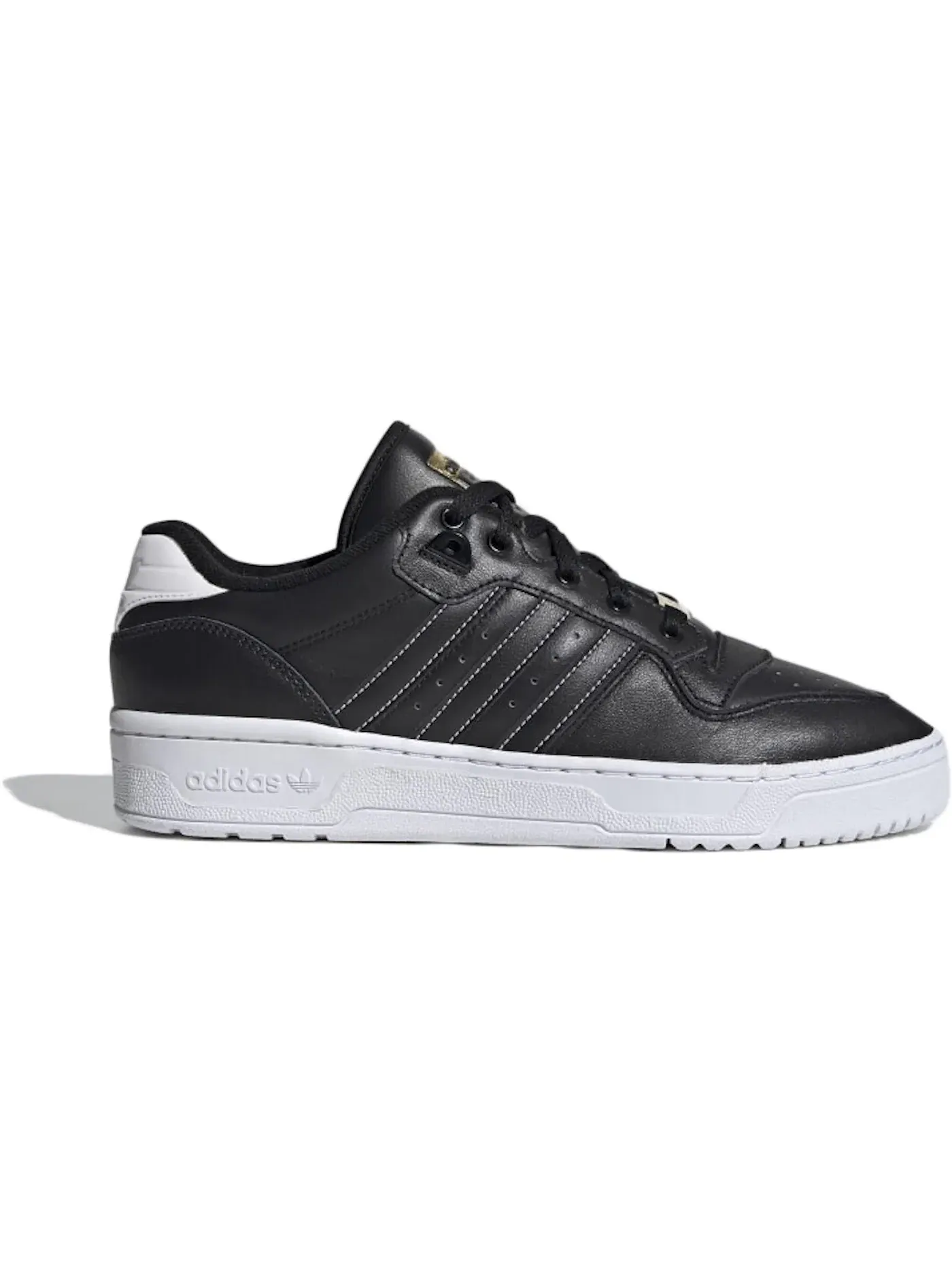 Мужские кроссовки Lifestyle Adidas Rivalry — изображение 1 из 1, черный/черный/белый