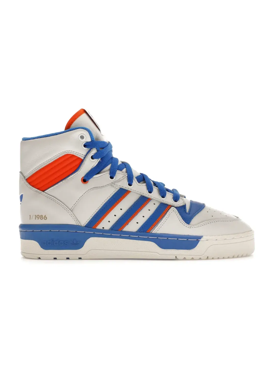 Мужские кроссовки Lifestyle Adidas Rivalry Hi Eric Emanuel New York — изображение 1 из 4, белый/синий/оранжевый