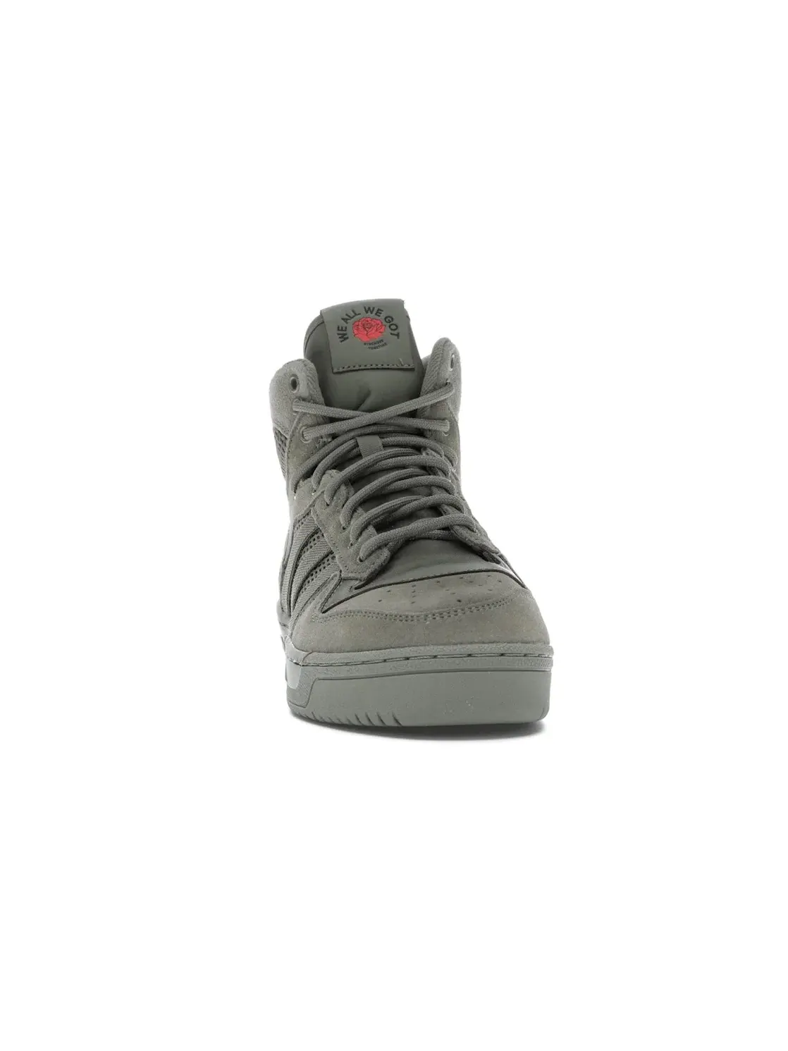 Мужские кроссовки Lifestyle Adidas Rivalry Hi — изображение 2 из 4, зеленый черный красный