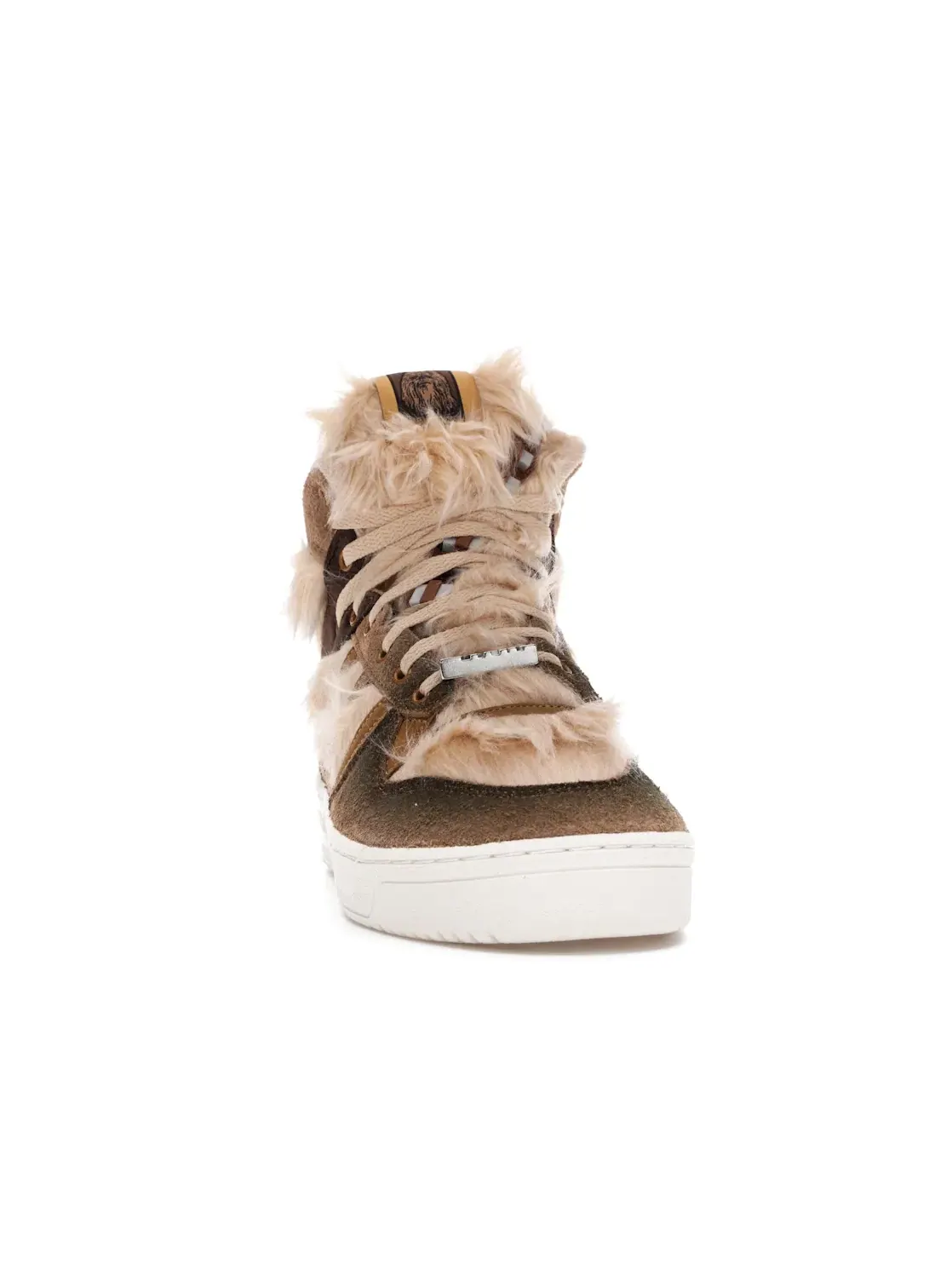 Мужские кроссовки с меховой отделкой Adidas Rivalry Hi Star Wars Chewbacca — изображение 2 из 4
