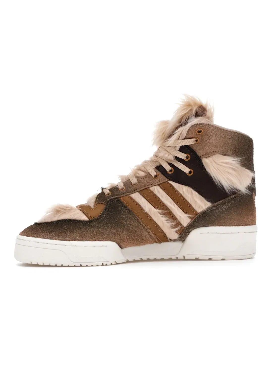 Мужские кроссовки с меховой отделкой Adidas Rivalry Hi Star Wars Chewbacca — изображение 3 из 4