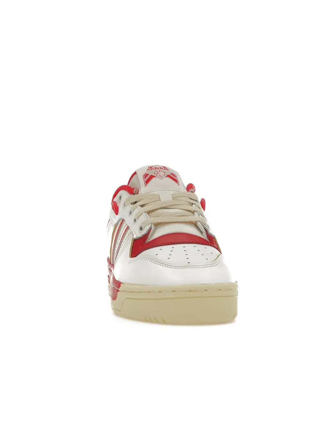 Кроссовки повседневные Adidas Rivalry Low 86 — изображение 1 из 3, белый/белый/красный