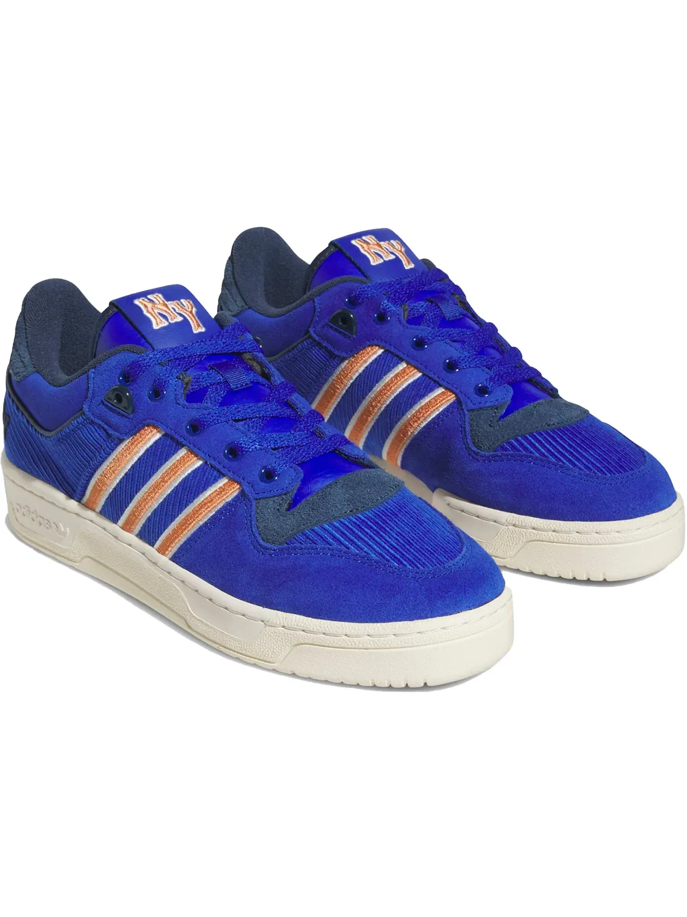 Мужские кроссовки Lifestyle с низким профилем Adidas Rivalry Low 86 New York Bold Blue — изображение 2 из 3, синий//белый