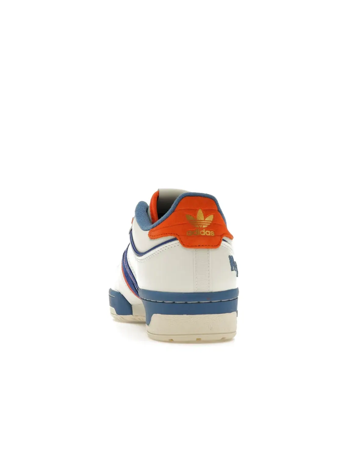 Мужские кроссовки для повседневной носки Adidas Rivalry Low 86 — изображение 4 из 4, белый/синий/оранжевый