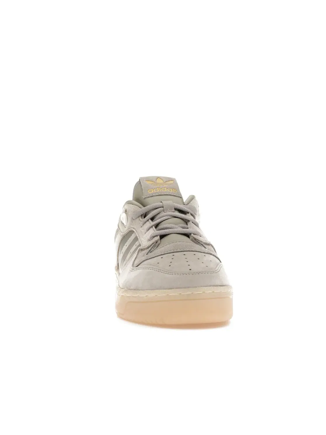 Мужские кроссовки lifestyle Adidas Rivalry Low 86 — изображение 2 из 4, серый/кремовый белый