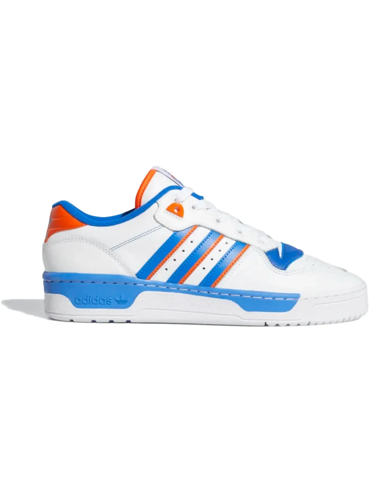 Мужские кроссовки Lifestyle Adidas Rivalry Low — изображение 1 из 1, белый синий оранжевый