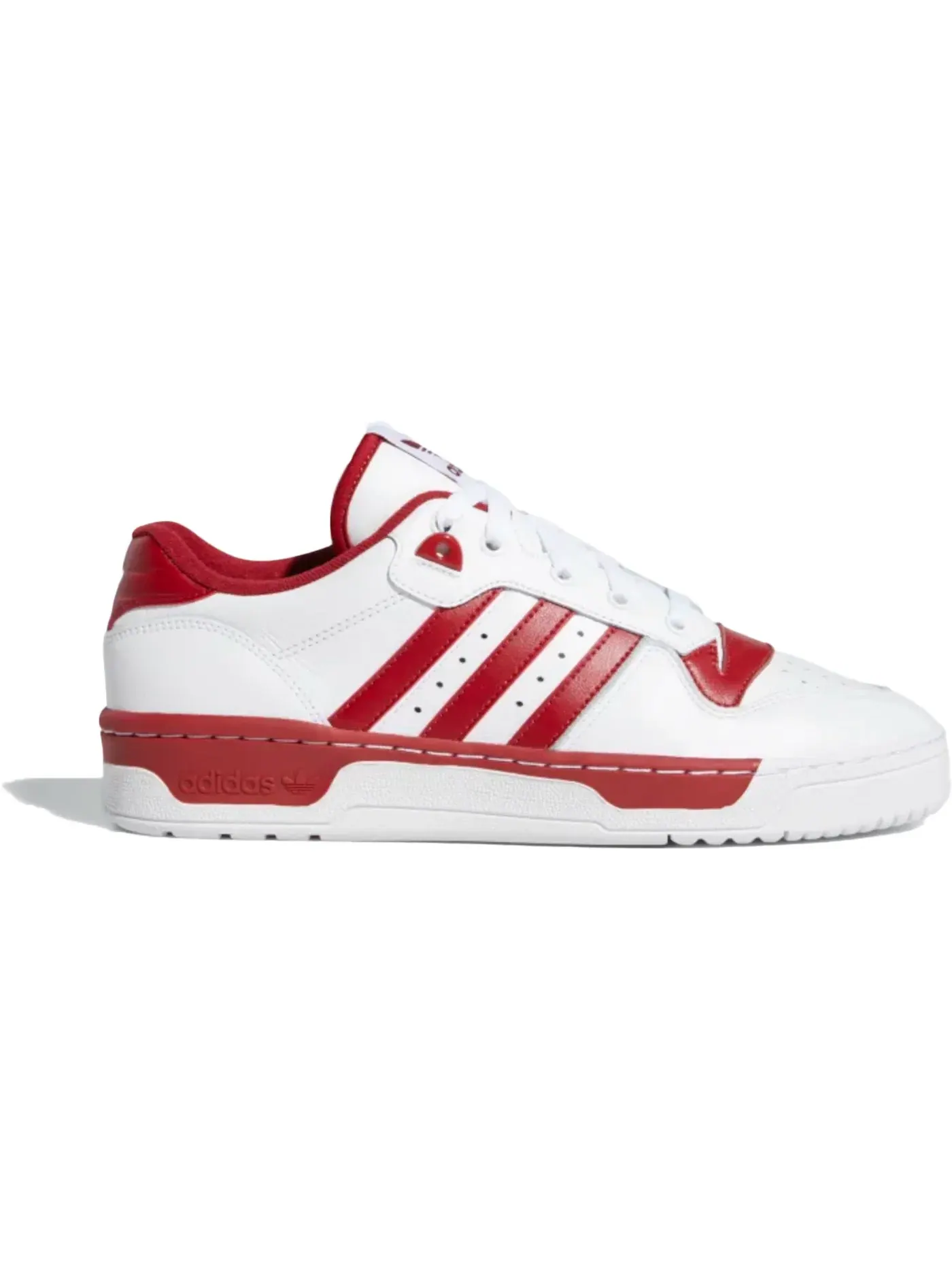 Мужские кроссовки Lifestyle Adidas Rivalry Low — изображение 1 из 1, белый/белый