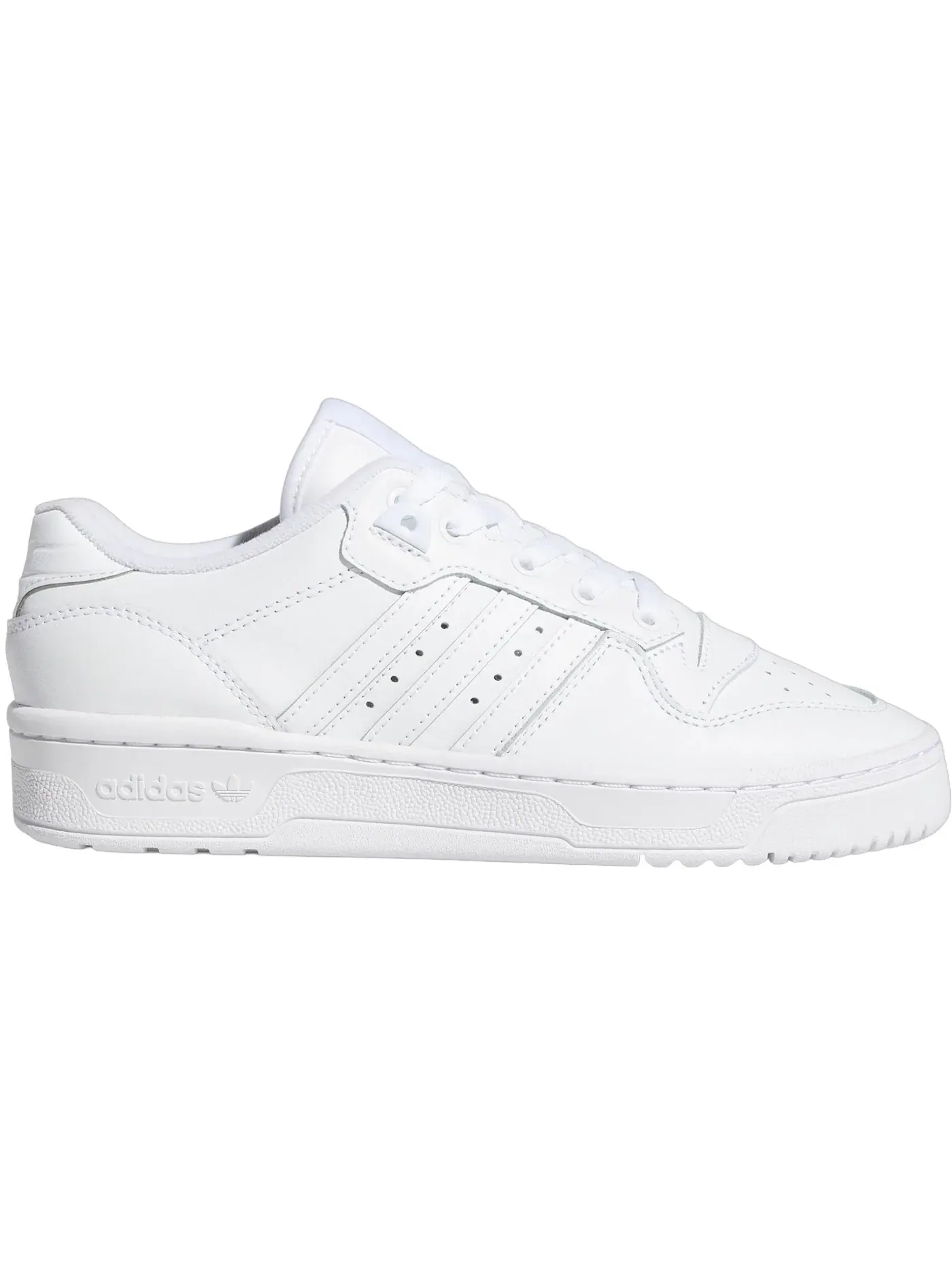 Женские кроссовки повседневные Adidas Rivalry Low — изображение 1 из 1, белый/белый/черный