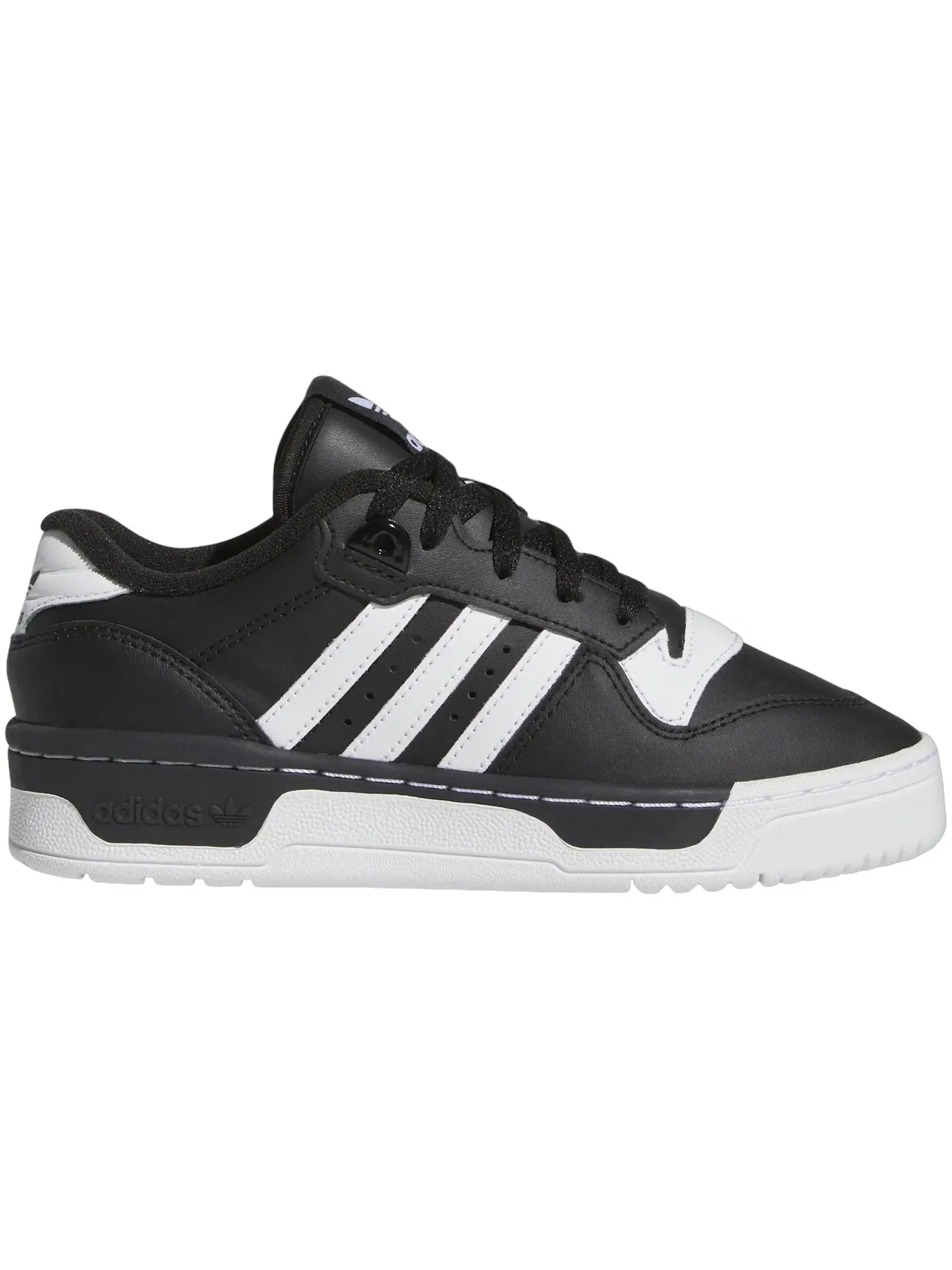 Детские кроссовки lifestyle с низким профилем Adidas Rivalry Low Adidas — изображение 1 из 1, черный белый черный