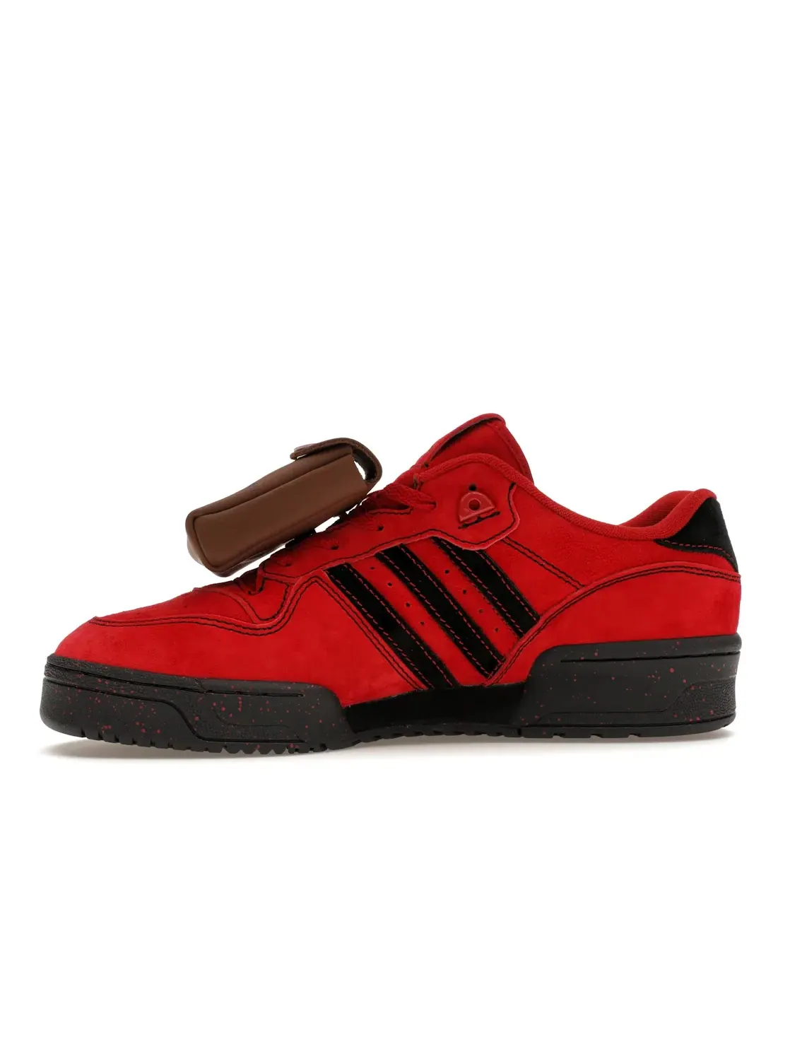 Мужские кроссовки с принтом Adidas Rivalry Low Adidas — изображение 3 из 4, красный/черный/красный