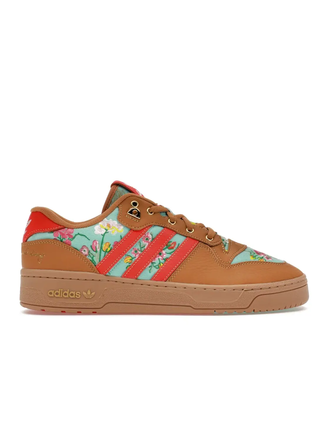 Мужские кроссовки с принтом Adidas Rivalry Low Unheardof Mom's Ugly Couch Mesa — изображение 1 из 4, яркий красный
