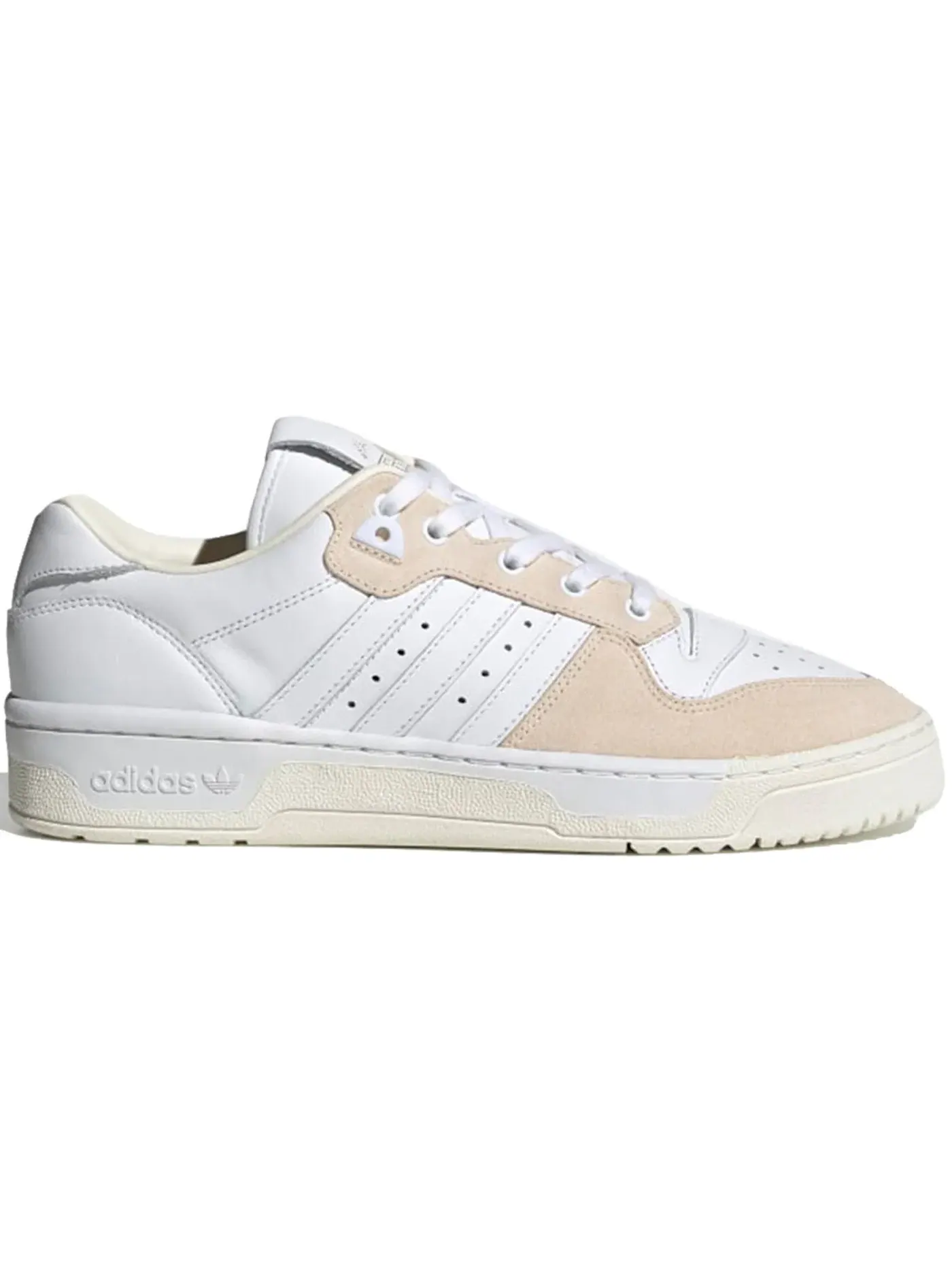 Мужские кроссовки Lifestyle Adidas Rivalry Low — изображение 1 из 1, белый/белый/белый
