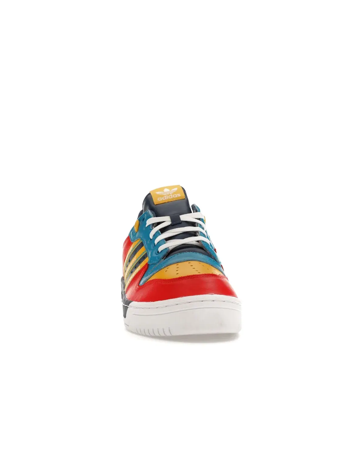 Мужские кроссовки Lifestyle Adidas Rivalry Low Adidas — изображение 2 из 4, белый/голубой