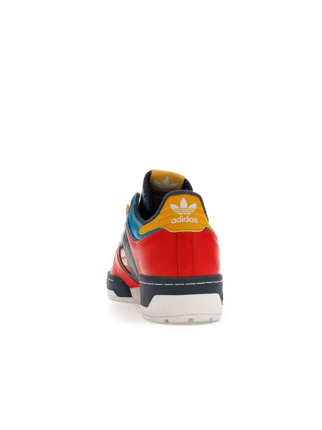 Мужские кроссовки Lifestyle Adidas Rivalry Low Adidas — изображение 4 из 4, белый/голубой
