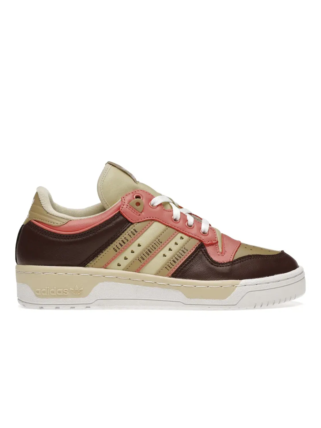 Мужские кроссовки Lifestyle Adidas Rivalry Low Human Made — изображение 1 из 4, песочный/белый