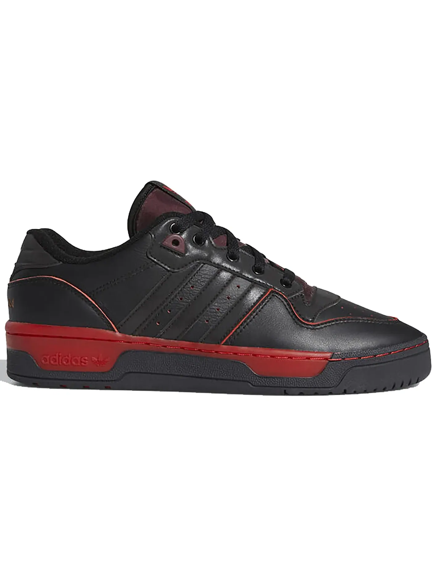 Мужские кроссовки Lifestyle Rivalry Low Adidas — изображение 1 из 1, черный