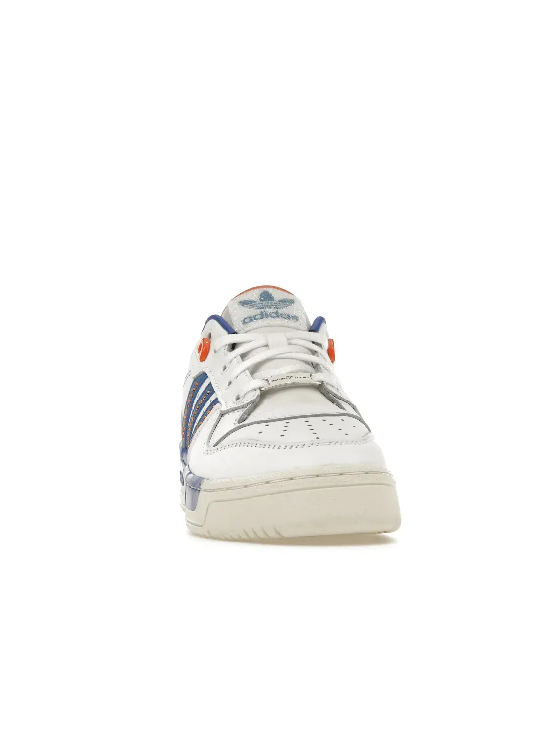 Мужские кроссовки lifestyle с принтом Adidas Rivalry Low Adidas — изображение 2 из 4, белый/синий/оранжевый