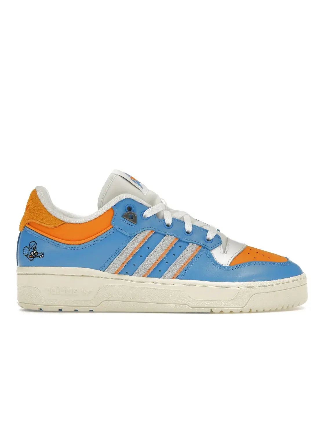 Мужские кроссовки Lifestyle Adidas Rivalry Low — изображение 1 из 4, синий/кремовый белый