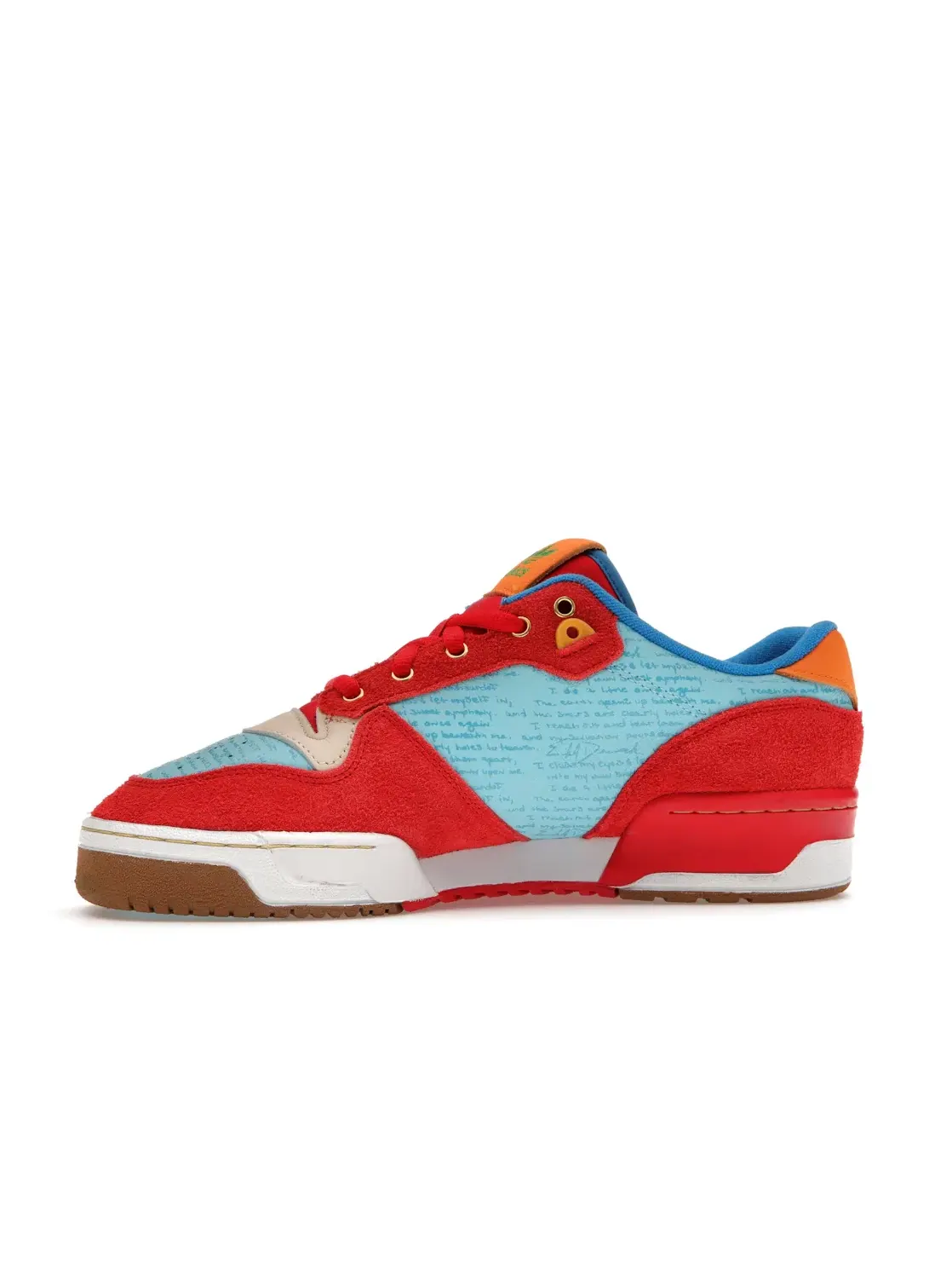 Мужские кроссовки Lifestyle Adidas Rivalry Low Unheardof Erika's Poem — изображение 3 из 4, красный/синий/белый