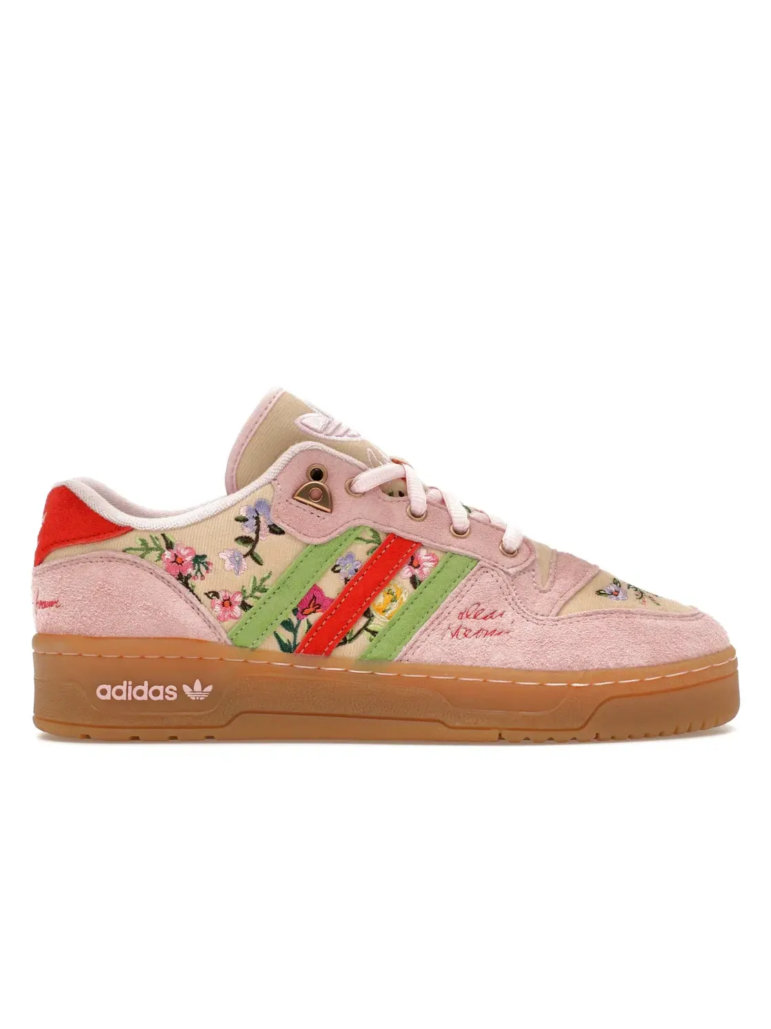 Мужские кроссовки Lifestyle Unheardof Grandma's Couch Pink Adidas — изображение 1 из 4, розовый/зеленый/красный