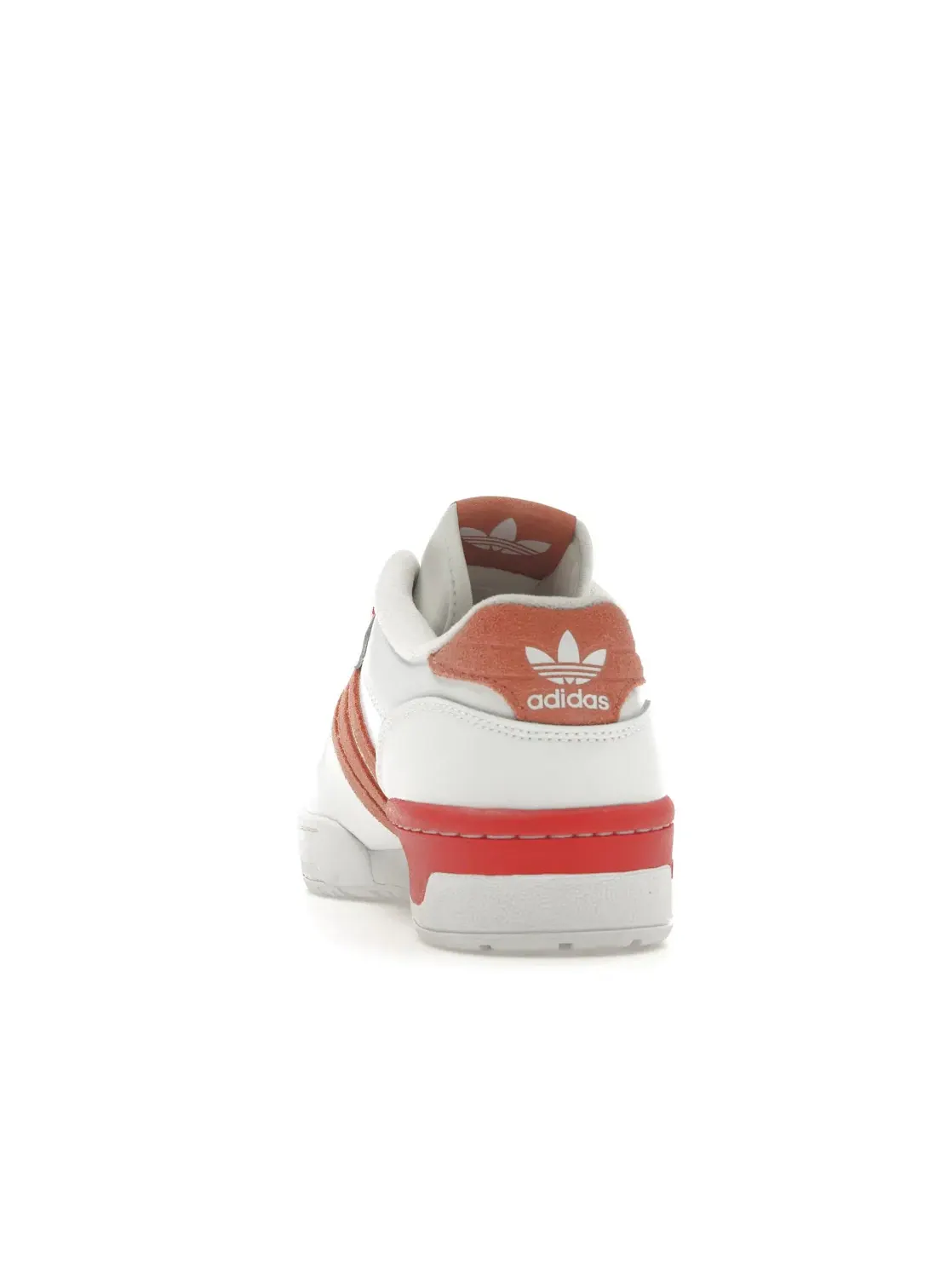 Женские кроссовки для повседневной носки Adidas Rivalry Low — изображение 4 из 4, белый//яркий красный