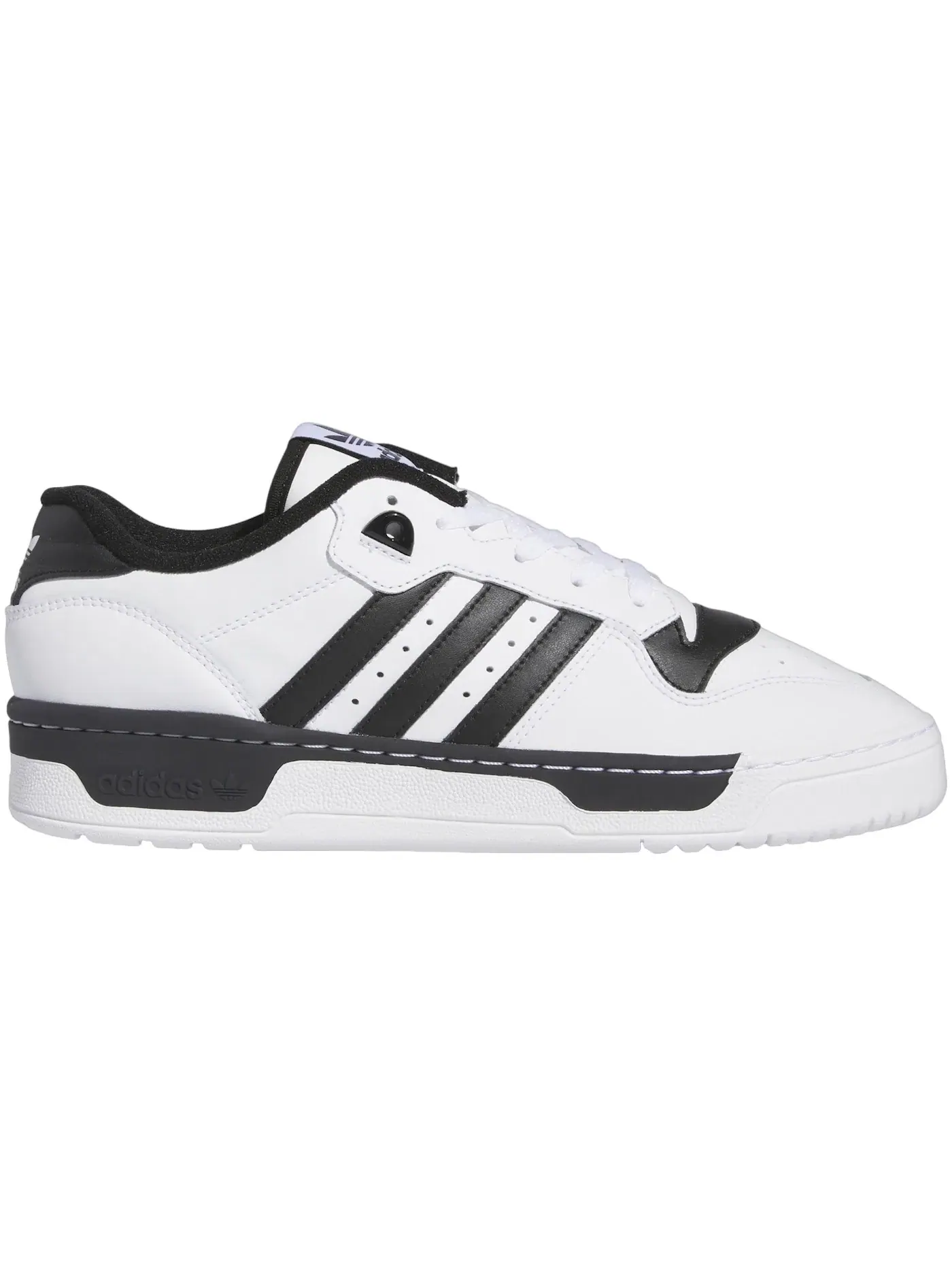 Мужские кроссовки Lifestyle Adidas Rivalry Low — изображение 1 из 1, белый/черный/белый