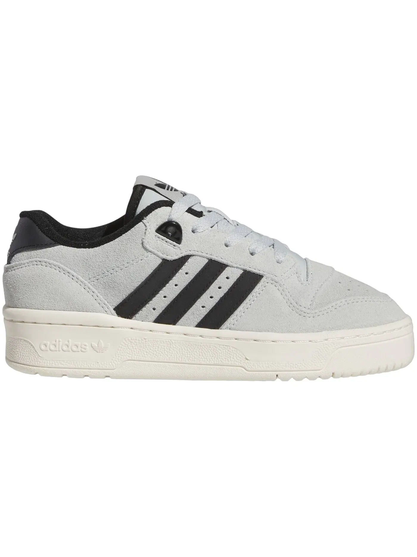 Детские кроссовки Lifestyle Adidas Rivalry Low — изображение 1 из 1, серебристый/черный/белый