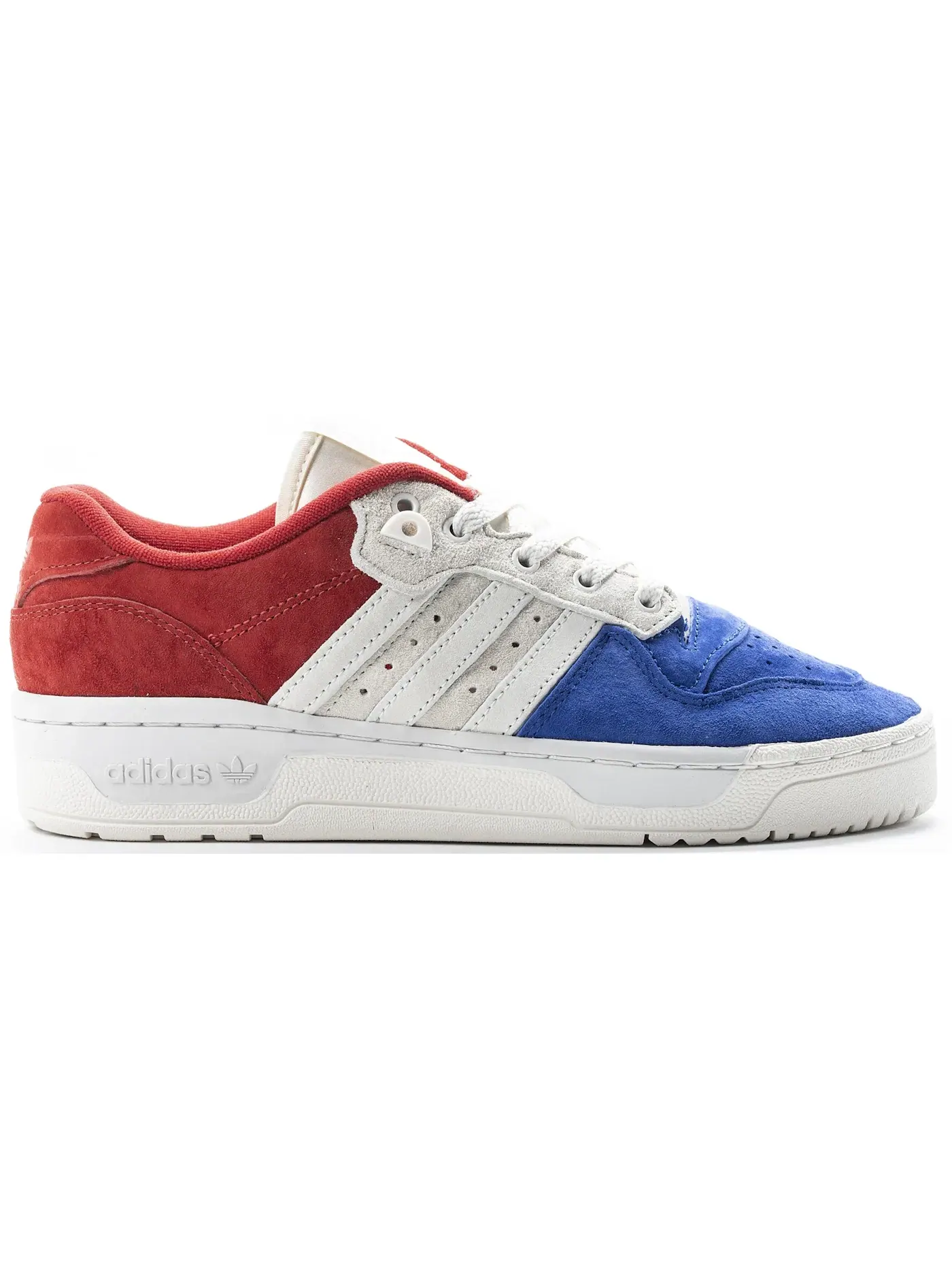 Мужские кроссовки Lifestyle Adidas Rivalry Low — изображение 1 из 1, синий/белый/красный