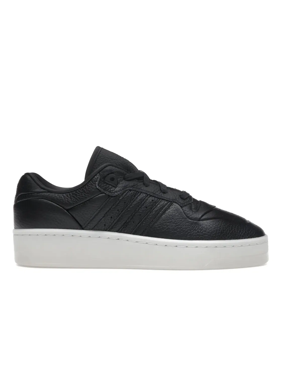 Мужские кроссовки с низким верхом Adidas Rivalry Lux Low — изображение 1 из 4, черный/черный