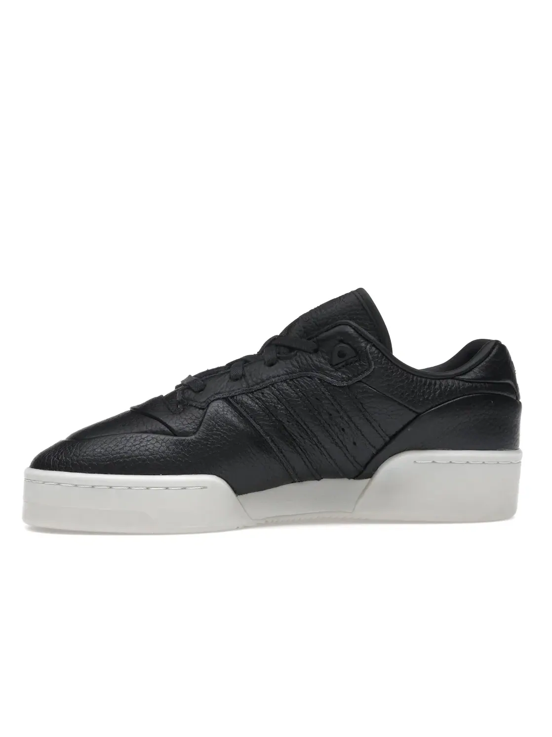 Мужские кроссовки с низким верхом Adidas Rivalry Lux Low — изображение 3 из 4, черный/черный