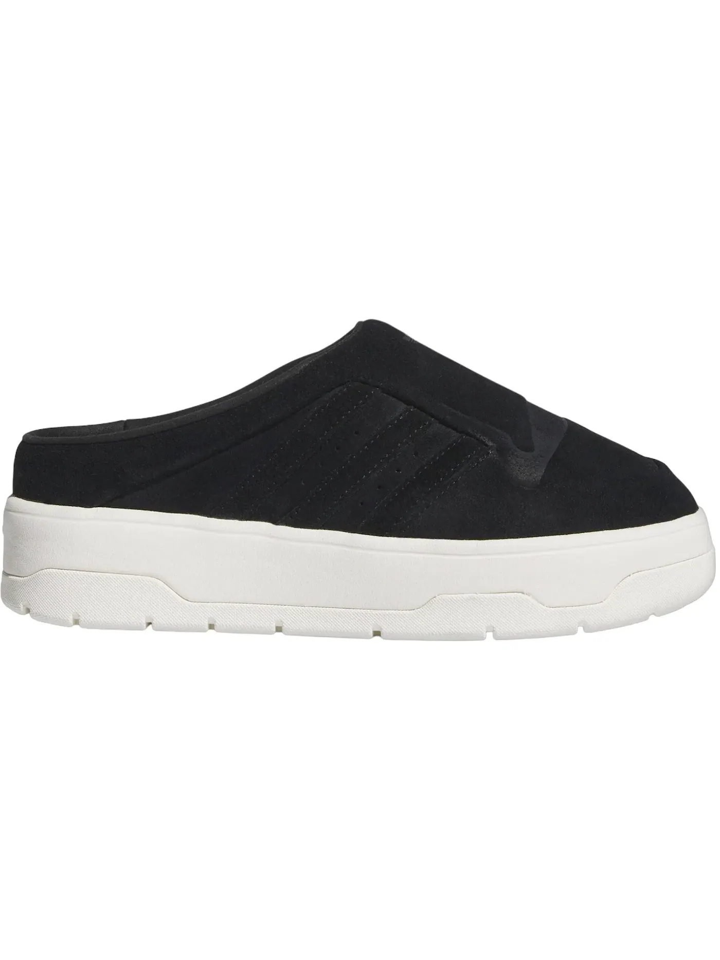 Женские сабо Rivalry Mule Adidas — изображение 1 из 1, черный/черный/белый