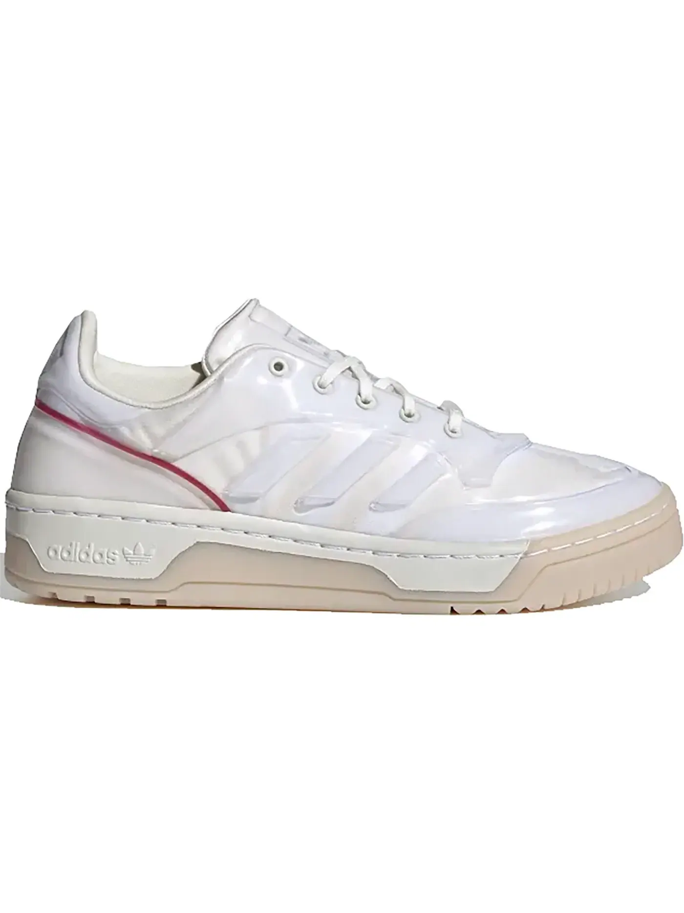 Мужские кроссовки Lifestyle Adidas Rivalry Polta Akh III — изображение 1 из 1, белый/белый/белый